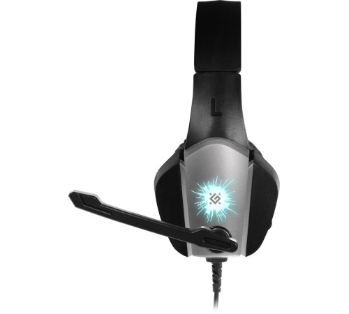 Defender Игровая гарнитура X-Skull черный+серый, провод 2.1 м