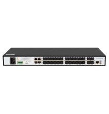 Коммутатор SNR Управляемый коммутатор уровня 2+, 20 портов 100/1000Base-X SFP, 4 порта Combo 10/100/1000Base-T|100/1000Base-X SFP, 4 порта 1/10G SFP+, встроенный БП ~220V AC, разъем для АКБ 12V с возможностью за