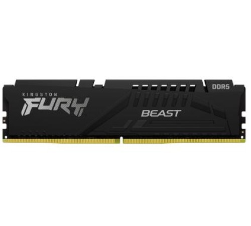 Оперативная память Kingston 16GB 5600MT/s DDR5 CL40 DIMM FURY Beast Black XMP