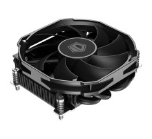 Кулер для процессора ID-COOLING IS-30A BLACK AMD AM5/AM4 низкопрофильный высота 30mm (36шт/кор, TDP 100W, PWM, 4 тепл.трубки прямого контакта, FAN 92mm) BOX