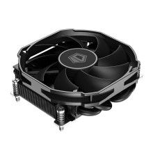 Кулер для процессора ID-COOLING IS-30A BLACK AMD AM5/AM4 низкопрофильный высота 30mm (36шт/кор, TDP 100W, PWM, 4 тепл.трубки прямого контакта, FAN 92mm) BOX
