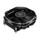 Кулер для процессора ID-COOLING IS-30A BLACK AMD AM5/AM4 низкопрофильный высота 30mm (36шт/кор, TDP 100W, PWM, 4 тепл.трубки прямого контакта, FAN 92mm) BOX