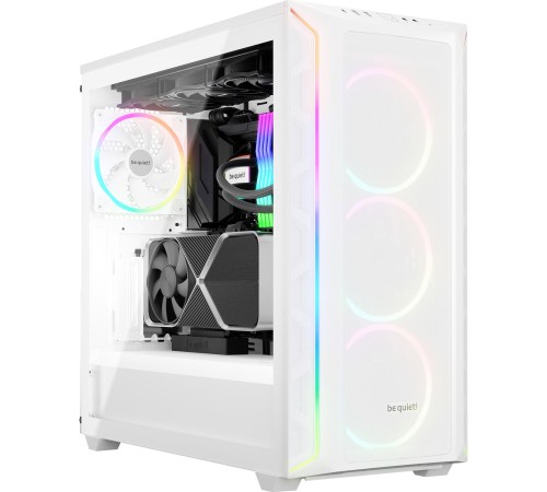 Корпус ПК без блока питания/ Case be quiet! SHADOW BASE 800 FX, Full-Tower, TG, 4x140mm ARGB, 2xUSB-A 3.2, 1xUSB 3.2 Type-C, E-ATX, ATX, mATX, mITX White