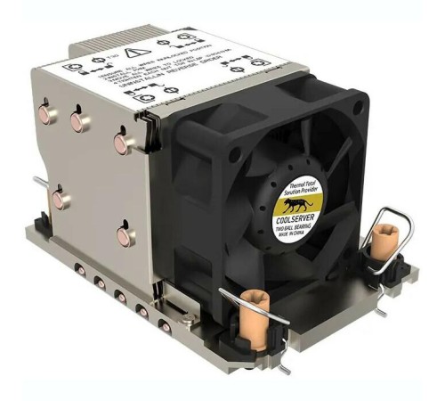 Радиатор/ 2U Coolserver M82 LGA4189, PWM 2600-8000RPM, 4 pin, 240Wt