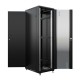 Телекоммуникационный шкаф (4402) Бастион SKAT TB-22R680GF-B Телекоммуникационный шкаф 22U/600x800мм/Пд-стекло/Зд-металл/RAL9005/53,3кг/1.5 л.г