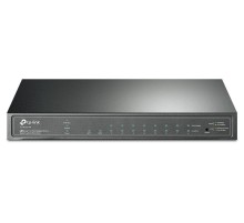коммутатор TP-Link SG2210P, Omada™ 8-Port Gigabit Smart PoE+ Switch with 2 SFP Slots, 58 W PoE