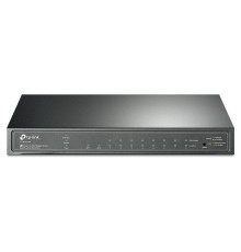 коммутатор TP-Link SG2210P, Omada™ 8-Port Gigabit Smart PoE+ Switch with 2 SFP Slots, 58 W PoE