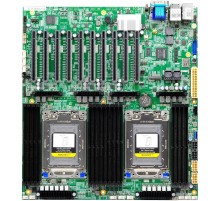 Материнская плата/ MB Gooxi G2DERO-B-PK2, 2xSP3 AMD EPYC 7001/7002/7003, 16xDDR4 ECC REG, 2xSFF8643, 6* PCI-E 4.0 x8, 4* PCI-E 4.0 x16, M.2 PCIe x4 2280, 2x1GbE LAN i350, IPMI, VGA, COM, 2*USB 3.0, E-ATX