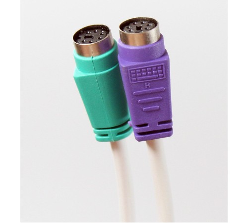Кабель-адаптер/ Кабель-адаптер USB A->2xPS/2 (адаптер для подключения PS/2 клавиатуры и мыши к USB порту) VCOM Кабель-адаптер/ Кабель-адаптер USB A->2xPS/2 (адаптер для подключения PS/2 клавиатуры и мыши к USB порту) VCOM