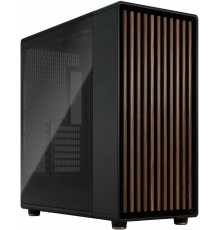 Корпус без блока питания/ Case Fractal Design North XL TG Dark Tint, Full-Tower, 3x140mm, 2xUSB-A 3.2 + 1xUSB 3.2 Type-C E-ATX, ATX, mATX, mITX Wood panel, Charcoal Black