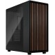 Корпус без блока питания/ Case Fractal Design North XL TG Dark Tint, Full-Tower, 3x140mm, 2xUSB-A 3.2 + 1xUSB 3.2 Type-C E-ATX, ATX, mATX, mITX Wood panel, Charcoal Black