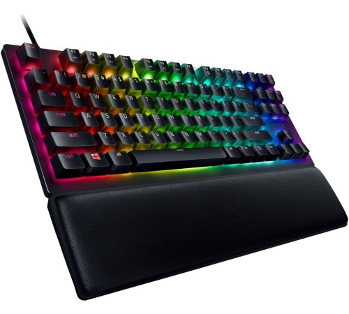 Игровая клавиатура Razer Huntsman V2 Tenkeyless (Red Switch) - Russian Layout/ Razer Huntsman V2 Tenkeyless (Red Switch) Gaming keyboard  - Russian Layout