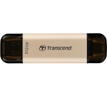 Флеш-накопитель/ Transcend 512GB JetFlash 930C USB 3.2 OTG Type C High Speed