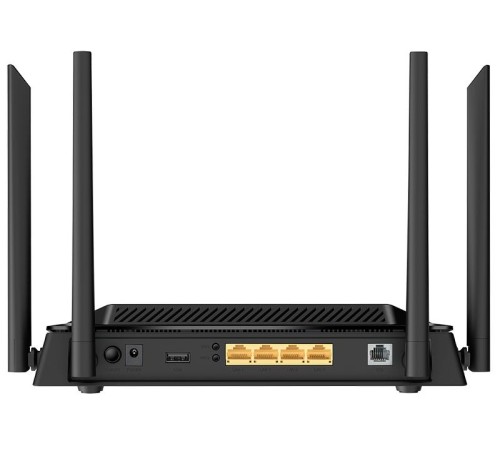Маршрутизатор/ DSL-245GR VDSL2/ADSL2+ AC1200 Wi-Fi Router, 4x1000Base-T LAN, 4x5dBi external antennas, Annex A, DSL+USB ports, Ethernet WAN / 3G/LTE support Маршрутизатор/ DSL-245GR VDSL2/ADSL2+ AC1200 Wi-Fi Router, 4x1000Base-T LAN, 4x5dBi external antennas, Annex A, DSL+USB ports, Ethernet WAN / 3G/LTE support