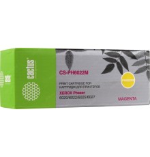 -/ Картридж лазерный Cactus CS-PH6022M 106R02761 пурпурный (1000стр.) для Xerox Phaser 6020/6022/WC6025