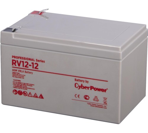 Аккумуляторная батарея PS CyberPower RV 12-12 / 12 В 12 Ач Аккумуляторная батарея PS CyberPower RV 12-12 / 12 В 12 Ач