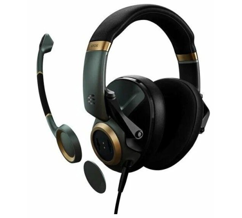 Гарнитура/ EPOS Gaming Headset H6 PRO, Racing Green (зеленый), закрытые [1000968]