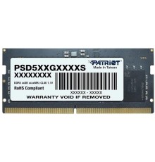 Оперативная память Patriot SL DDR5 32GB 4800MHz SO-DIMM SINGLE 1*32GB CL40 40-40-40-77 1.1V