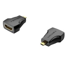 Адаптер-переходник Vention HDMI 19F/micro HDMI 19M