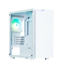 Корпус ZALMAN T4 PLUS, MATX, WHITE, WINDOW, 1 x Combo (3.5'' or 2.5''), 1x3.5'', 2x2.5", 1xUSB2.0, 2xUSB3.0, REAR 1x120mm ARGB
