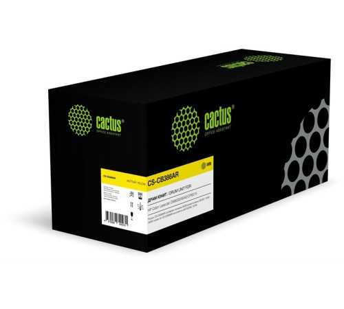 Блок фотобарабана Cactus CS-CB386AR CB386A желтый цв:35000стр. для CLJ CM6030/6040/6015 HP