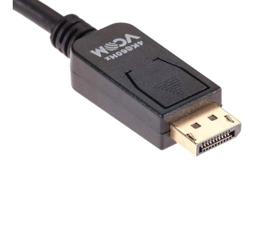 Кабель-переходник/ Кабель-переходник DisplayPort M-> HDMI M 4K@60Hz 1.8m VCOM (CG609-1.8M) Кабель-переходник/ Кабель-переходник DisplayPort M-> HDMI M 4K@60Hz 1.8m VCOM (CG609-1.8M)