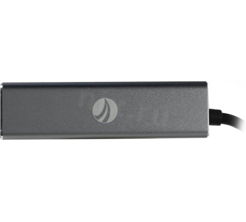 Кабель-концентратор/ Кабель-концентратор USB 3.1 Type-Cm --> 4 port USB3.0(f)  Aluminum Shell VCOM <DH310A>