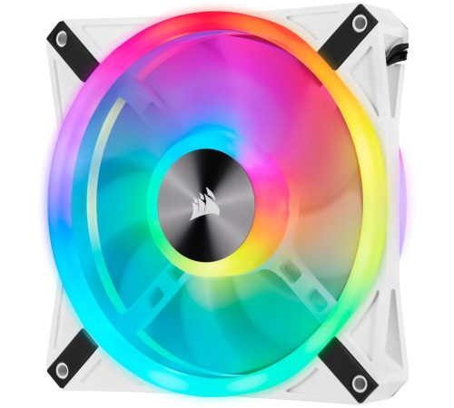 Кулер для корпуса/ Case Cooler Corsair iCUE QL140 RGB 140mm (140x140x25mm, 4-pin PWM, RGB, 50.2CFM, 26dBA, 1250RPM, White, 2pcs) Кулер для корпуса/ Case Cooler Corsair iCUE QL140 RGB 140mm (140x140x25mm, 4-pin PWM, RGB, 50.2CFM, 26dBA, 1250RPM, White, 2pcs)
