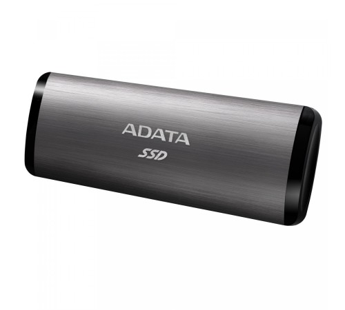 Твердотельный накопитель/ ADATA External SSD SE760, 512GB, Type-C, USB 3.2 Gen2, R/W 1000/800 MB/s, 122x44x14mm, Titan-Gray (3 года) Твердотельный накопитель/ ADATA External SSD SE760, 512GB, Type-C, USB 3.2 Gen2, R/W 1000/800 MB/s, 122x44x14mm, Titan-Gray (3 года)