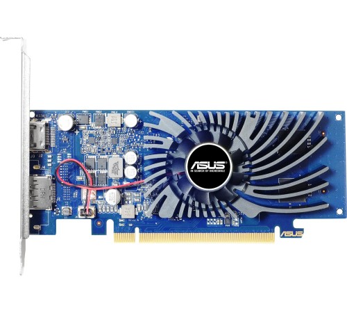 Видеокарта/ VGA ASUS NVIDIA GeForce GT 1030 2GB, GDDR5/64-bit, PCIe 3.0, 1xHDMI 2.0, 1xDP, 2-slot  90YV0AT2-M0NA00