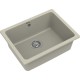 Кухонная мойка RIVELATO RIVELATO Мойка BERKANA 50 1-чаш 560*430, монтаж: универсальный, материал: кварц, цвет: топаз