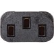 Кабель/ Кабель компьютер - розетка 220V EU (угловой)<VDE> 3GX0,5mm2, 1,8m, медь, Telecom <TY021-CU0.5-1.8M>