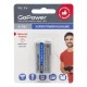 Батарейка Крона/ Батарейка GoPower Крона 6LR61 BL1 Alkaline 9V (1/10/240) (1 шт.)