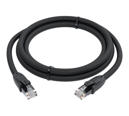 GCR Патч-корд прямой 7.5m UTP кат.6, черный, 24 AWG, ethernet high speed, RJ45, T568B, GCR-52535 GCR Патч-корд прямой 7.5m UTP кат.6, черный, 24 AWG, ethernet high speed, RJ45, T568B, GCR-52535
