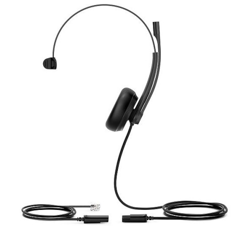 Гарнитура YEALINK YHS34 Mono Моно, Проводная, HD звук, QD, RJ9, шт