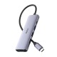 USB-концентратор Netac Hub WF13, Type-C to USB3.0+USB2.0*2+100W PD+HDMI (repl. NT08WF13-30GR)