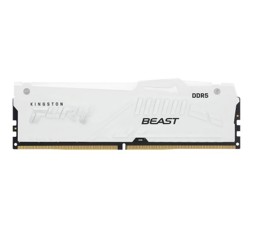 Память оперативная/ Kingston 64GB 6000MT/s DDR5 CL36 DIMM (Kit of 2) FURY Beast White RGB EXPO Память оперативная/ Kingston 64GB 6000MT/s DDR5 CL36 DIMM (Kit of 2) FURY Beast White RGB EXPO