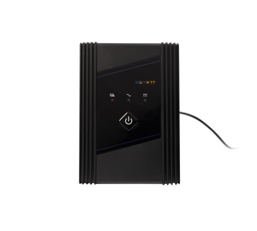Источник бесперебойного питания SMARTWATT ИБП линейно-интерактивный, 850/500 ВА/Вт, напольный, LED индикация, Schuko CEE7/4 - 2 шт.
