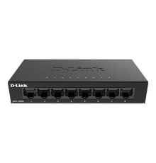 Коммутатор D-Link Неуправляемый коммутатор, 8x1000Base-T, корпус металл
