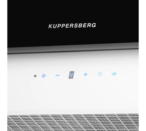 Наклонная вытяжка Kuppersberg/ Пристенная наклонная вытяжка, ширина 60 см, отвод/рециркуляция, 850 м3/час, сенсорное управление, 4 скорости светодиодное освещение 2*2 вт, металлический жироулавливающий фильтр, угольный фильтр KF-ES (опция), цвет: черный с Наклонная вытяжка Kuppersberg/ Пристенная наклонная вытяжка, ширина 60 см, отвод/рециркуляция, 850 м3/час, сенсорное управление, 4 скорости светодиодное освещение 2*2 вт, металлический жироулавливающий фильтр, угольный фильтр KF-ES (опция), цвет: черный с