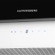 Наклонная вытяжка Kuppersberg/ Пристенная наклонная вытяжка, ширина 60 см, отвод/рециркуляция, 850 м3/час, сенсорное управление, 4 скорости светодиодное освещение 2*2 вт, металлический жироулавливающий фильтр, угольный фильтр KF-ES (опция), цвет: черный с