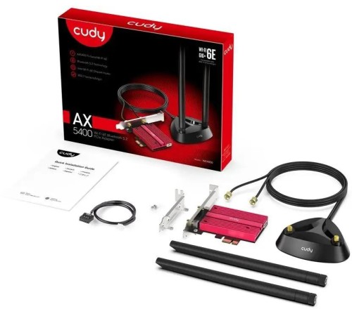 Адаптер Wi-Fi/ AX5400 Wi-Fi 6E PCI Express Adapter Адаптер Wi-Fi/ AX5400 Wi-Fi 6E PCI Express Adapter