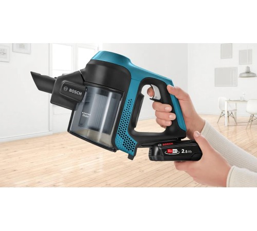 Пылесос BOSCH/ Ручной пылесос (handstick) Bosch Unlimited 6 BBS611LAG, синий