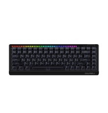 Клавиатура механическая беспроводная Dareu A84 Pro Black (черный), 84 клавиши, switch BlueSky V3 (linear), подсветка RGB,  подключение проводное+Bluetooth+2.4GHz, аккумулятор 2000mAh