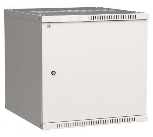 Шкаф LINEA WE 9U 550x350мм дверь металл серый
