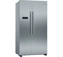 Холодильник BOSCH Холодильник типа side-by-side ,Serie   4, Full NoFrost, 178,7.6x90,8x70,7 см, LED освещение, Ящик для овощей и фруктов MultiBox, класс энергопотребления А++, полезный объём 560 (371/189) л, раздельная регулировка температуры с точностью