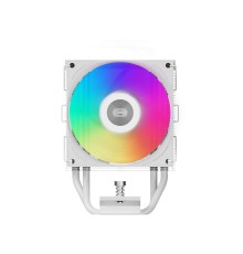 Кулер для процессора/ CPU Cooler PCCooler R400 ARGB WH (180W, 4-pin PWM, 133mm, Al/Cu, 4x6mm, ARGB, 1x92mm, 40.94CFM, 30dBA, 2200RPM, S: 1851/1700/1200/115X, AM5/AM4, white)
