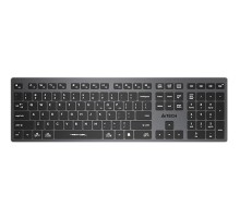 Клавиатура A4Tech Fstyler FBX50C черный USB беспроводная BT/Radio slim Multimedia (FBX50C GREY)