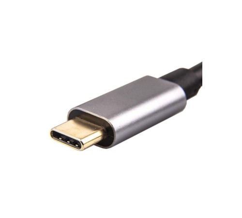 Aдаптер/ Aдаптер USB 3.1 Type-Cm --> VGA(f) 1080@60Hz, Aluminum Shell, VCOM <CU421T>