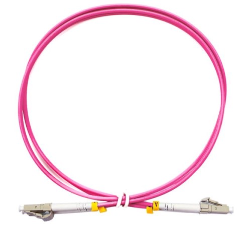 Шнур оптический Cabeus FOP-50-OM4-LC-LC-0,5m Шнур оптический duplex LC-LC 50/125 mm OM4 0,5м LSZH Шнур оптический Cabeus FOP-50-OM4-LC-LC-0,5m Шнур оптический duplex LC-LC 50/125 mm OM4 0,5м LSZH
